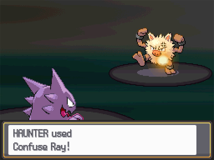 Haunter using Confuse Ray / Pokémon HGSS