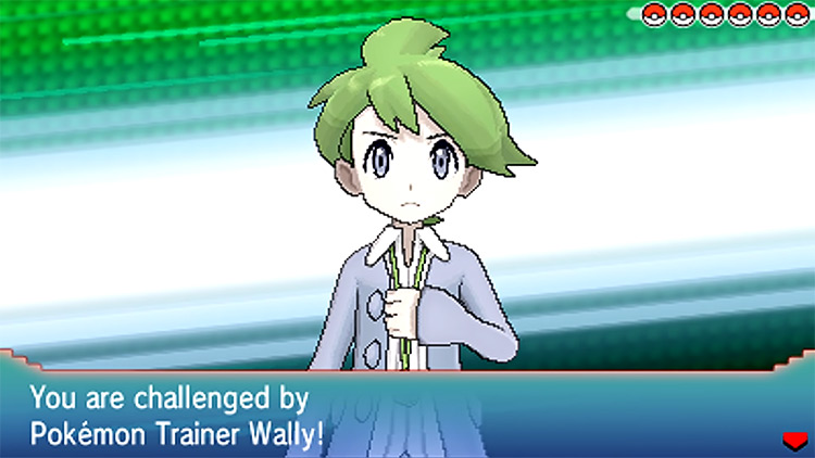 Challenging Rival Wally / Pokemon ORAS