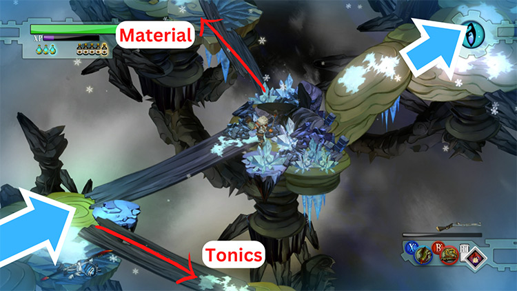 Grab the Material and the Tonics / Bastion