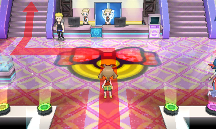 Inside the Slateport Contest Hall / Pokémon Omega Ruby and Alpha Sapphire