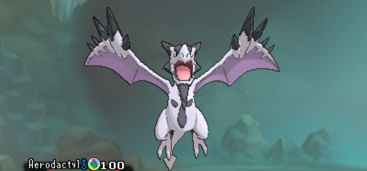 Mega Aerodactyl screenshot in Pokémon ORAS