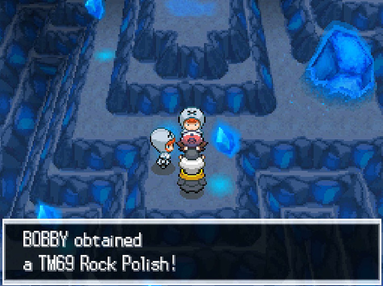 Getting TM69 Rock Polish from Sage Bronius. / Pokémon Black and White