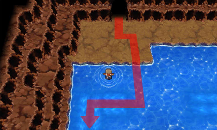 The next water current room / Pokémon Omega Ruby and Alpha Sapphire