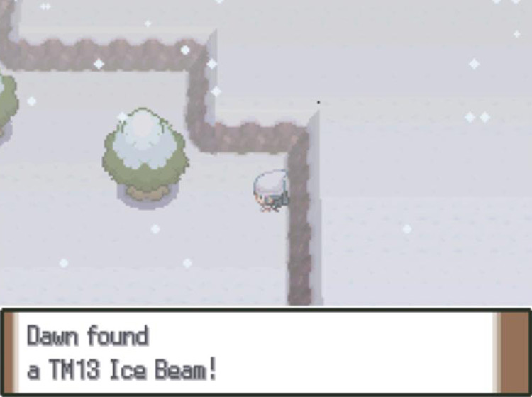 Obtaining TM13 Ice Beam / Pokémon Platinum