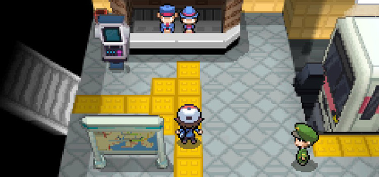 Battle Subway Service Corner (Pokémon Black)