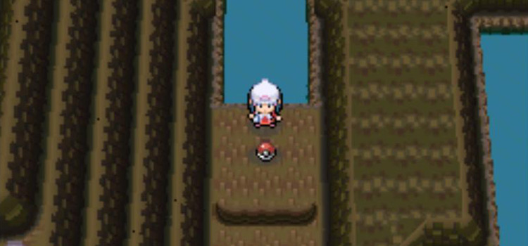 Finding the Dragon Pulse TM in Victory Road (Pokémon Platinum)