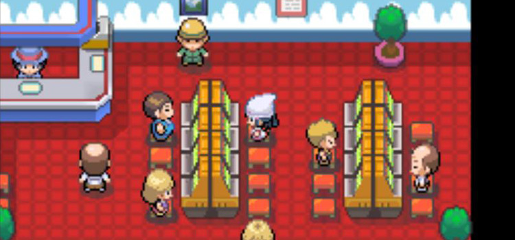 Playing slots in the Veilstone Game Corner (Pokémon Platinum)