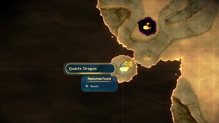 The Quartz Dragon location / Spiritfarer