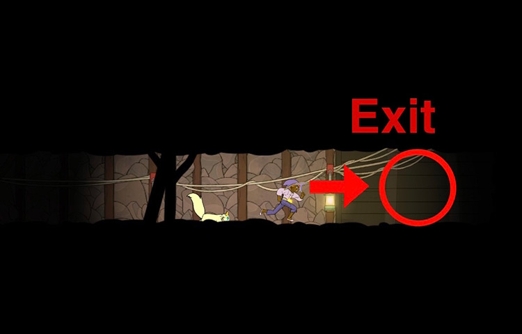 Reaching the exit to the mines / Spiritfarer
