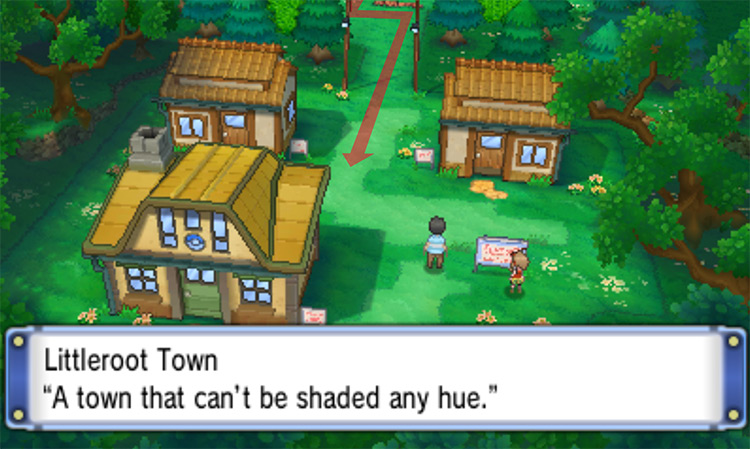 Littleroot Town / Pokémon Omega Ruby and Alpha Sapphire