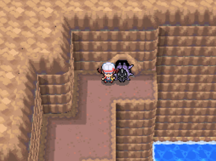 The beginning of Route 47 after you come out of Cliff Edge Gate / Pokémon HeartGold and SoulSilver
