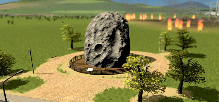 The Meteorite Park in Cities: Skylines