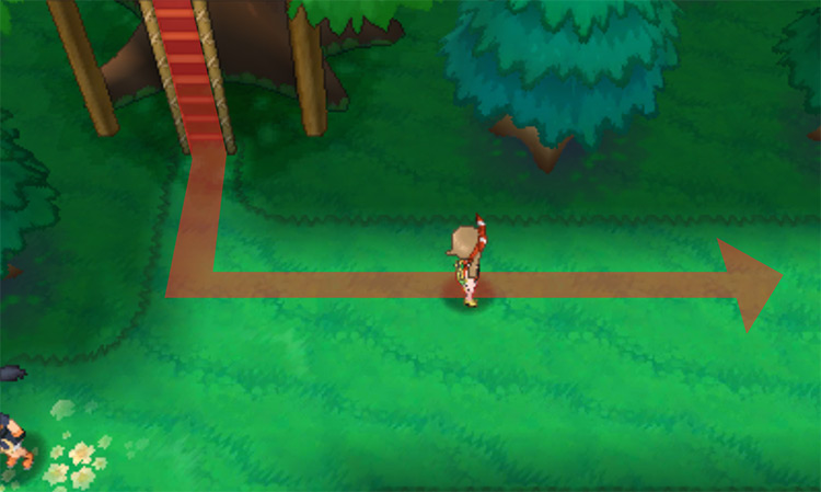 Fortree City’s east exit / Pokemon ORAS