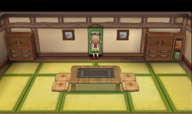 The scroll that contains a hidden passage / Pokemon ORAS