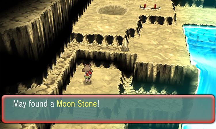 Obtaining a Moon Stone / Pokémon ORAS