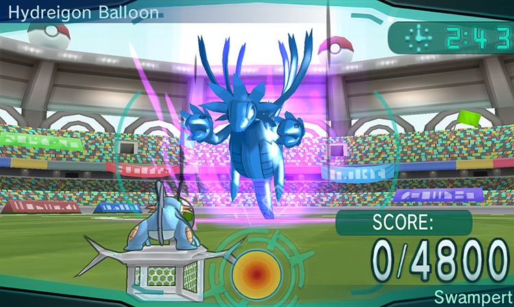 Training against a Hydreigon Balloon / Pokémon ORAS
