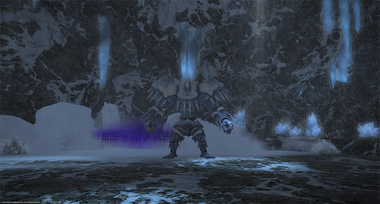 The Ice Commander Wandil / Final Fantasy XIV