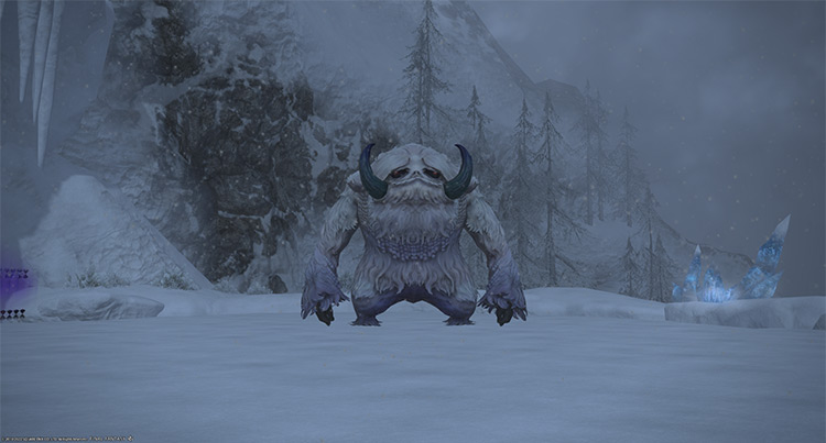 Not-so-abominable snowman / Final Fantasy XIV