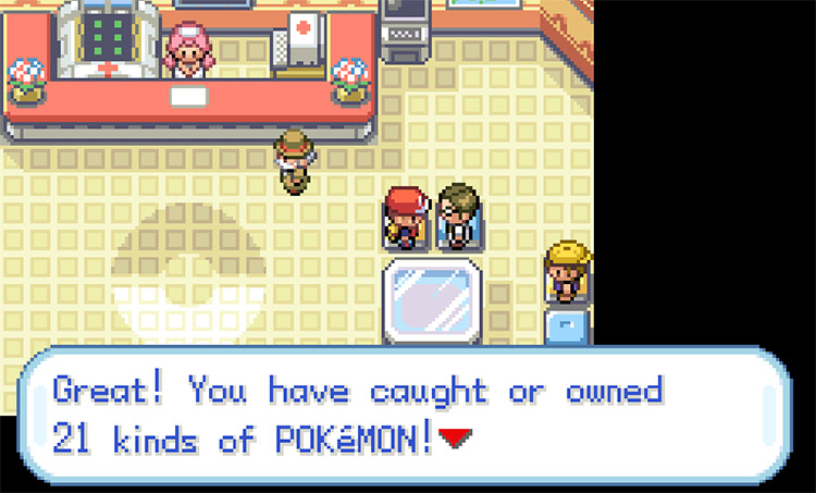 Receiving the Everstone from Professor Oak’s Aide / Pokémon FireRed & LeafGreen
