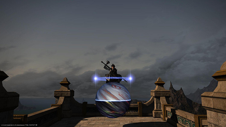 The Ozma Mount, rewarded for conquering the Baldesion Arsenal / Final Fantasy XIV