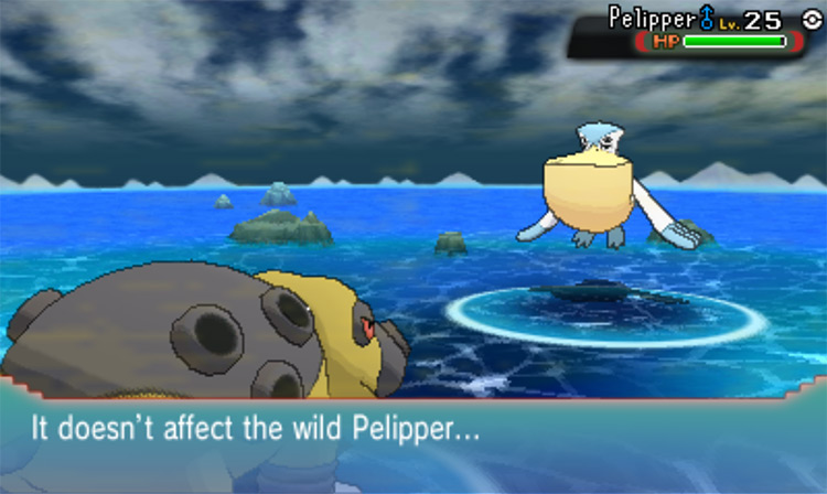Flying-type Pokémon are unaffected by Bulldoze / Pokémon Omega Ruby and Alpha Sapphire